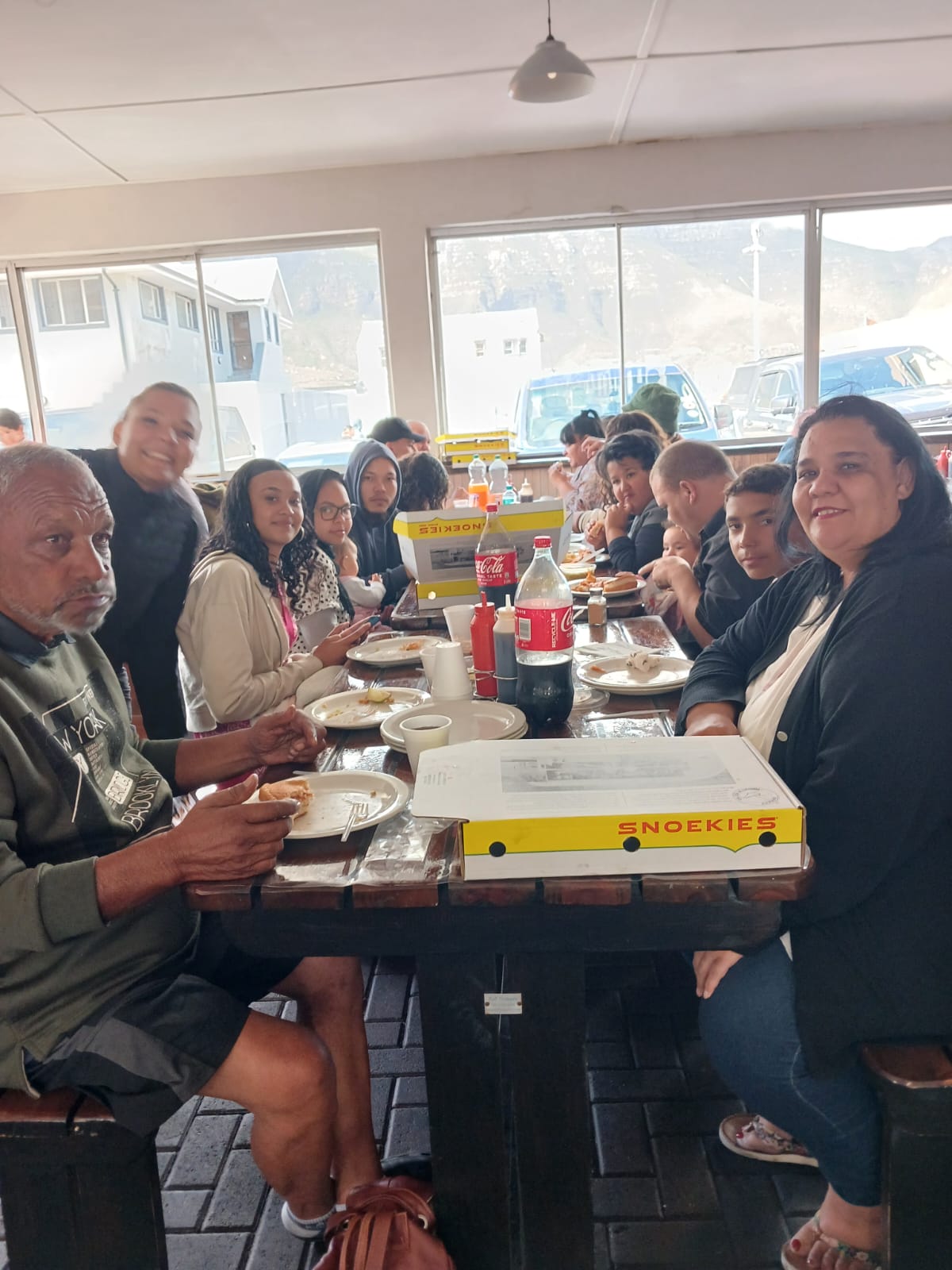 group_lunch at Snookies Hout Bay